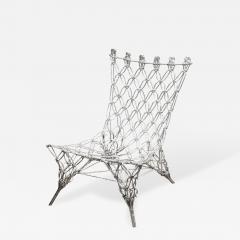 Marcel Wanders Marcel Wanders Knotted Rope Chair in Chrome Epoxy 1996 - 334699