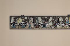 Marcello Fantoni Ceramic Wall Panel attr to Marcello Fantoni Italy 1960s - 4331016