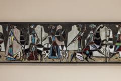 Marcello Fantoni Ceramic Wall Panel attr to Marcello Fantoni Italy 1960s - 4331018