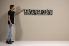 Marcello Fantoni Ceramic Wall Panel attr to Marcello Fantoni Italy 1960s - 4331028