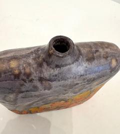 Marcello Fantoni Colorful Ceramic Pillow Vase by Marcello Fantoni - 4346433