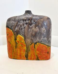 Marcello Fantoni Colorful Ceramic Pillow Vase by Marcello Fantoni - 4346439