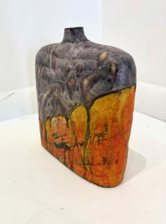 Marcello Fantoni Colorful Ceramic Pillow Vase by Marcello Fantoni - 4346443