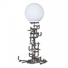 Marcello Fantoni Fantoni Brutalist Mid Century Iron Lamp - 4306536