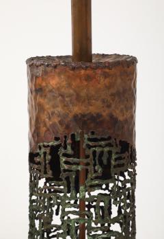 Marcello Fantoni Marcello Fantoni Brutalist Torch Cut Lamps - 4293259