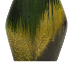 Marcello Fantoni Marcello Fantoni Lamp Ceramic Green Yellow Earth Tones Signed - 3101271