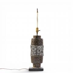 Marcello Fantoni Marcello Fantoni Mid Century Brutalist Copper Table Lamp - 4647586