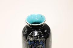 Marcello Fantoni Marcello Fantoni for Raymor Glazed Ceramic Vase Signed - 2858536