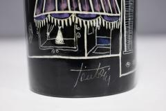 Marcello Fantoni Marcello Fantoni for Raymor Glazed Ceramic Vase Signed - 2858542