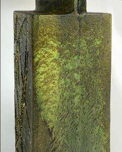 Marcello Fantoni Overscale Mid century Marcello Fantoni Ceramic Table Lamp Vintage Custom Shade - 4342160