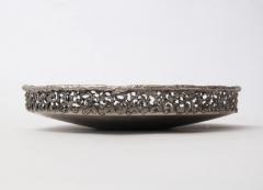Marcello Fantoni Torch cut and hammered metal bowl by Marcello Fantoni - 1904199