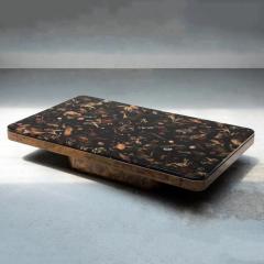 Marcin Rusak FLORA BRONZE RECTANGULAR COFFEE TABLE 218 - 3181222