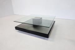 Marco Fantoni T147 Glass Top Coffee Table by Marco Fantoni for Tecno - 3020087