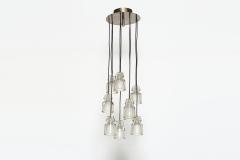 Marco Zanuso Cascading chandelier by Marco Zanuso for Oluce - 2528201