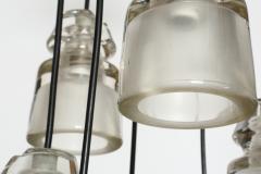 Marco Zanuso Cascading chandelier by Marco Zanuso for Oluce - 2528205