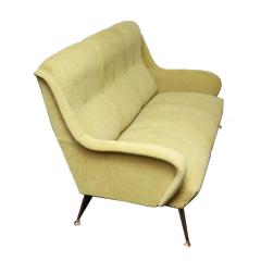 Marco Zanuso Chic Italian Mid Century Modern Sofa 1960s - 2629289