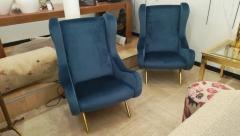 Marco Zanuso Gorgeous Pair of Armchairs in the Style of Marco Zanuso circa 1960 - 1090284