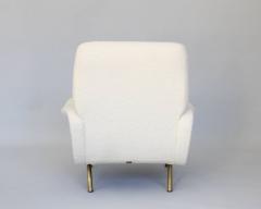 Marco Zanuso MARCO ZANUSO PAIR ITALIAN LADY CHAIR IN CREAM BISSON BRUNEEL BOUCLE - 3463241