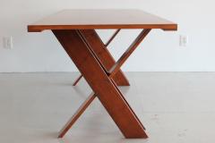 Marco Zanuso MARCO ZANUSO WALNUT DINING TABLE FOR POGGI - 1485448