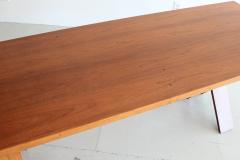 Marco Zanuso MARCO ZANUSO WALNUT DINING TABLE FOR POGGI - 1485462