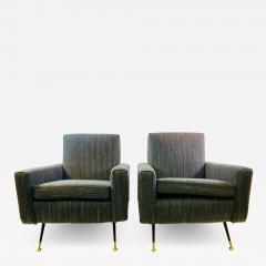 Marco Zanuso MID CENTURY MODERN ITALIAN ARMCHAIRS DESIGNED BY MARCO ZANUSO - 1321008