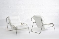 Marco Zanuso Maggiolina Leather Lounge Chairs for Zanotta Italy 1970 - 2452780