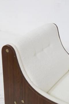 Marco Zanuso Marco Zanuso Armchairs Milord in White Boucl for Arflex 1957 Published - 3663698