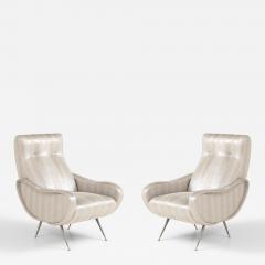 Marco Zanuso Marco Zanuso Italian Lounge Chairs - 4591550