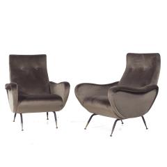 Marco Zanuso Marco Zanuso Mid Century Lady Lounge Chair Pair - 4377917