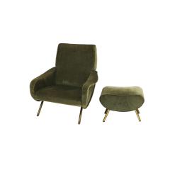 Marco Zanuso Marco Zanuso Mid Century Modern Lady Italian Armchairs Edited by Arflex - 2107136