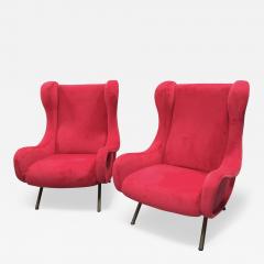 Marco Zanuso Marco Zanuso Senior Armchairs 1950 1960 for Arflex - 4267268