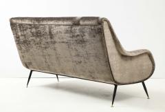 Marco Zanuso Marco Zanuso Style Italian Velvet Sofa - 1501737