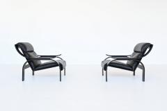 Marco Zanuso Marco Zanuso pair of armchairs model Woodline Arflex Italy 1964 - 3698390