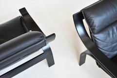 Marco Zanuso Marco Zanuso pair of armchairs model Woodline Arflex Italy 1964 - 3698393