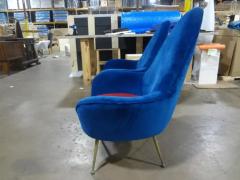 Marco Zanuso Pair Of Italian Modern Lounge Chairs By Marco Zanuso - 3668111