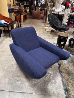Marco Zanuso Pair of 2 Mid Century Italian Armchairs In Style of Zanuso 1960 - 3262237