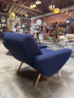Marco Zanuso Pair of 2 Mid Century Italian Armchairs In Style of Zanuso 1960 - 3262240