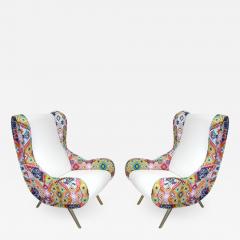 Marco Zanuso Pair of Armchairs Mod Senior Designed by Marco Zanuso and Edited by Arflex - 513216