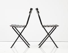 Marco Zanuso Pair of Folding Chairs by Marco Zanuso for Zanini - 2774298