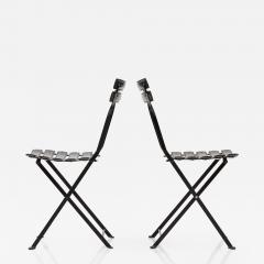 Marco Zanuso Pair of Folding Chairs by Marco Zanuso for Zanini - 2775671