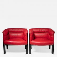 Marco Zanuso Pair of Interlude Chairs by Marco Zanuso for Poltrona Frau - 1138181