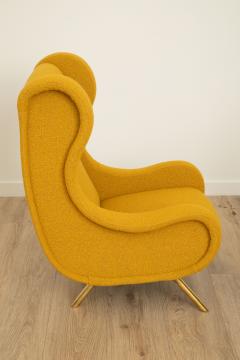 Marco Zanuso Pair of Italian Lounge Chairs In The Style of Marco Zanuso - 4382984