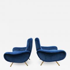 Marco Zanuso Pair of Lady Armchairs for Arflex Italy 1950s - 2021106