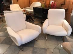 Marco Zanuso Pair of Lady Armchairs for Arflex Italy 1950s - 2189039