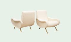 Marco Zanuso Pair of Lady Lounge Chairs by Marco Zanuso Italy 1960s - 4698031