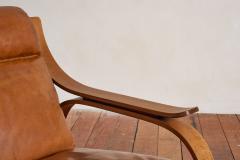 Marco Zanuso Pair of Marco Zanuso Leather Armchairs - 4277825