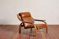 Marco Zanuso Pair of Marco Zanuso Leather Armchairs - 4277871
