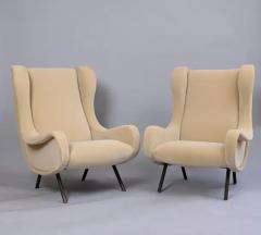 Marco Zanuso Pair of Marco Zanuso Senior Armchairs for Arflex Italy c1950 - 3569498