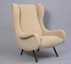 Marco Zanuso Pair of Marco Zanuso Senior Armchairs for Arflex Italy c1950 - 3569506