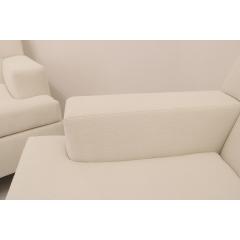 Marco Zanuso Pair of Marco Zanuso Square Armchairs for Arflex Italy 1960s - 4611362